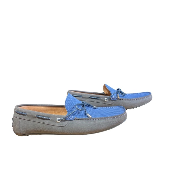 New Ortiz & Reed Made in Spain Brown/Blue Loafers Men’s size 8 - Picture 12 of 15
